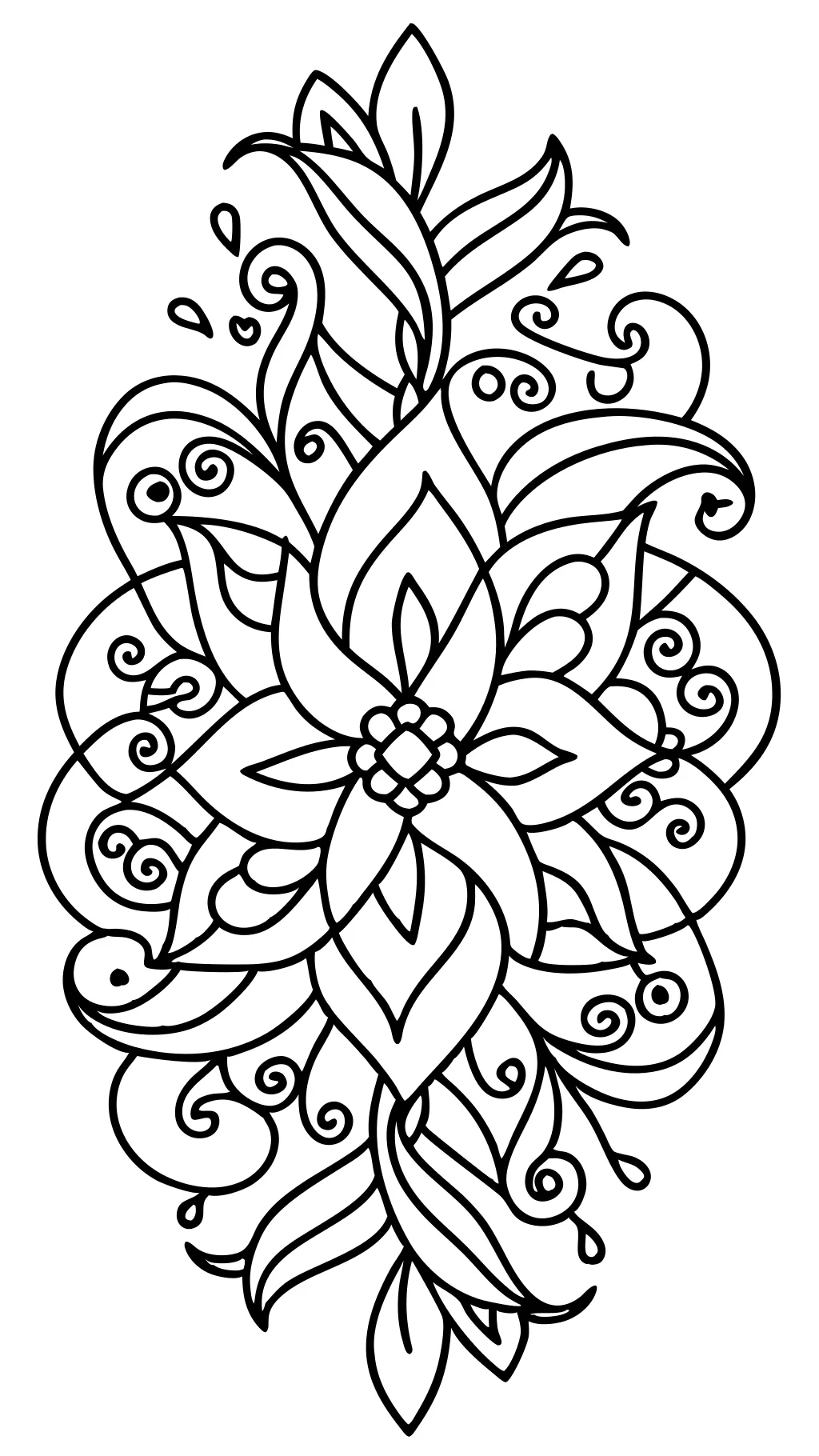 coloriages enchevêtrés imprimables